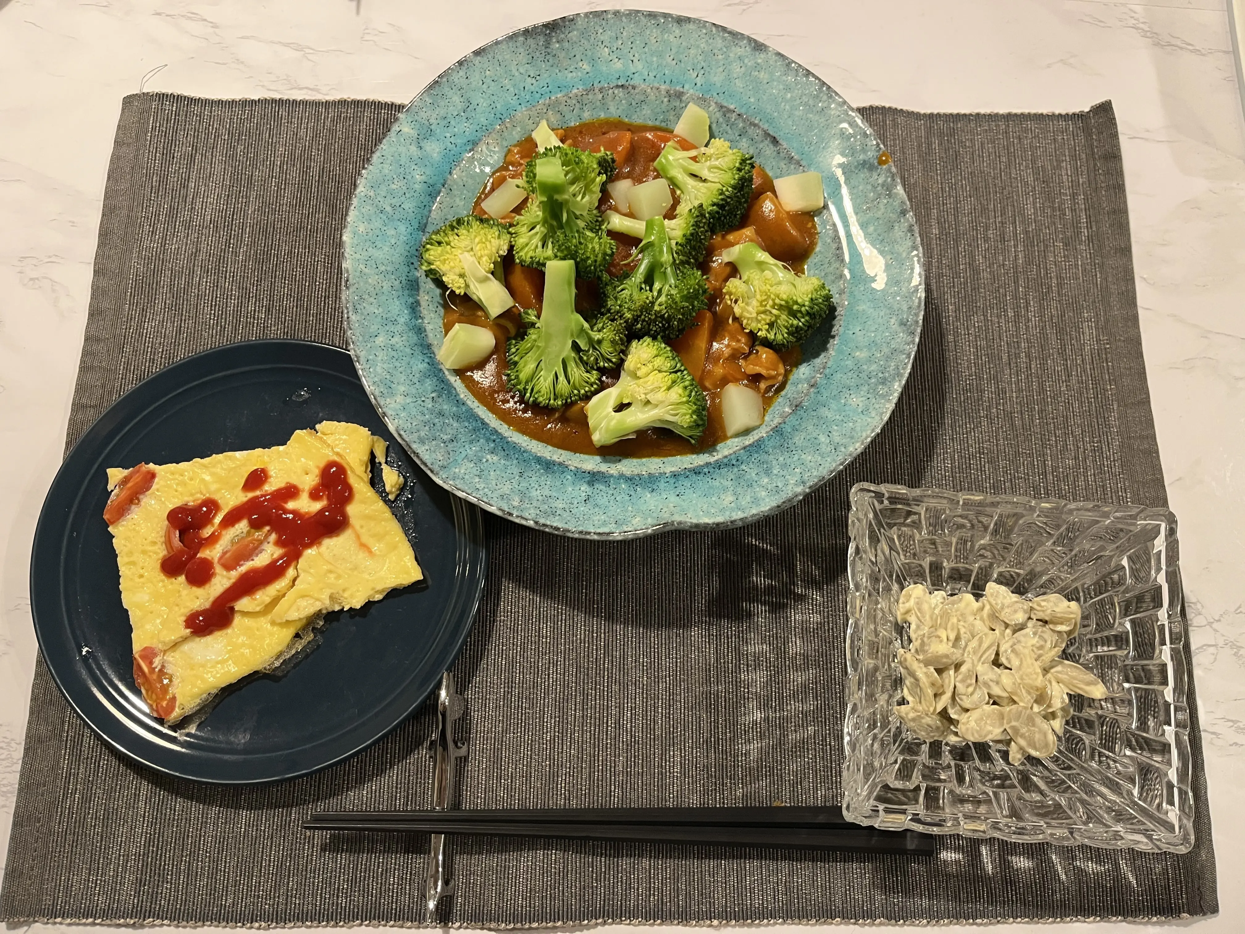 今日の夕飯
